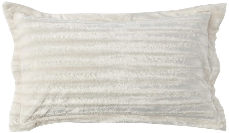 Madison Park Duke Luxe Faux Fur Reversible Comforter Set, Soft Plush Reverse, Modern Down Alternative Filling Cozy Bedding, Box Quilted Warm Cover, Matching Shams, King/Cal King, Champagne 3 Piece - Image 3